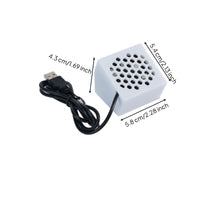 Compact Aquarium Cooling Fan Quiet Aquatic Tank Cooling Fan Adjustable Powerful