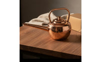 Handmade Copper Pouring Pot Thickened Kitchenware Induction Compatible Base for Restaurants, Restaurant, Dining Table