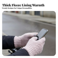 Touchscreen Winter Gloves Thickened Thermal Touchscreen Gloves Hand Gear Soft & Comfortable Double Level for Adults