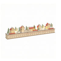 Advent Calendar with Drawers Tabletop Wooden Advent Calendar for Mantel, Office