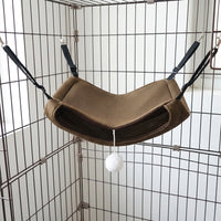Cat Cage Hammock with Breathable Mesh material, Hanging Indoor Bed and Swing for Hammock Hanging Cat Cage Accessory