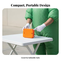 Portable Inflatable Costume Fan Strong Wind USB Powered Costume Blower for Mascot Performers, Party Goers, Cosplay Events, Halloween