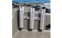 3 tube Boat Fishing Rod Holder Aluminum Rod Holder Rack