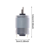 Metal Replacement Clipper Drive Unit Cylindrical Hair Clipper Drive Unit Silver-Gray Grooming Part Top Shaft