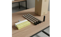 Water Stream Car Wash Brush Long Handle Soft Filament Car Wash Brush Scratch Resistant for Garage