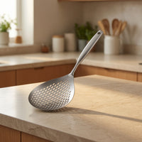 Noodle Strainer Ladle Easy to Clean Strainer Ladle Rustproof Skimmer Spoon