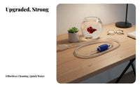 Aquatic Aquarium Siphon Cleaner Easy to Use Manual Aquarium Siphon Long-Lasting