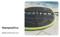 Compact Design EVA Swim Mat Foldable Portable Changing Mat Lightweight Sports Accessory Non-Slip for Swimmers, Surfers, Athletes, Swimming Pool, Public Showers, Beach, Gym