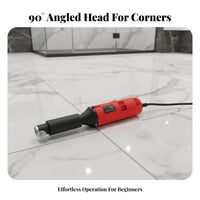Electric Gr from Removal Tool 6-Speed Adjustable 90-Degree Angle Grinder Right-Angle Die Grinder Multi-Functional for Deburring