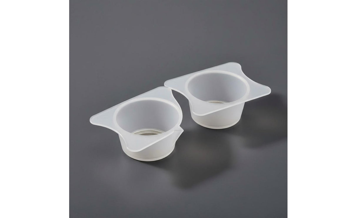 2 Pieces Filters Impurities Airbrush Paint Filter Cup Fine Filtration Airbrush Purification Cup Prevents Clogging Model Paint Strainer Ensures Even Finish for Modelers, Artists, Hobbyists, Arts and Crafts