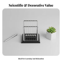 Newton's Cradle Creative Gift Swinging Balls Desk Toy Educational for Home Decor