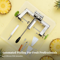 Manual Pineapple Skin Remover Machine Removes Skin and Cores Simultaneously Professional Pineapple Peeling Tool Food Processing
