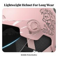 Helmet Lightweight Design Unisex Multi-Season Helmet Shell Impact-Resistant Headwear for Men, Women, Commuting