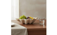 Shell Fruit Tray Unique Wave-Like Design Bowl Versatile Fruit Bowl for Shelf