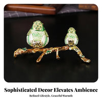 Mini Bird Trinket Box Small-Item Storage Home Decor Highlight