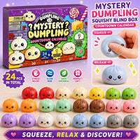 Mystery Dumpling Advent Calendar Blind Box Squishy Toy