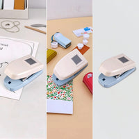 Compact Paper Embosser Portable Handheld Embosser Accurate Rectangular Hole Punch User-Friendly for Crafters, Hobbyists