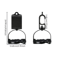 Cable Handle with Ergonomic Grip Heavy-Duty Cable Machine Handles Comfortable Pulley Machine Handle for Strength Training, Home Gym