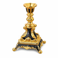 Candlestick Ornate Tabletop Ornament Metal for Decorators