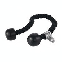 Triceps Rope Metal Clip Pull down Rope Heavy Duty Lat Pulldown Handle for Gym