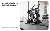 Commercial Gym Machine Separate Arms Single-Sided Chest Press Machine Multi-Function Plate Loaded Strength for Athletes, Bodybuilders