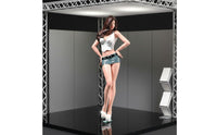 Realistic Design Scale Model Lady Collectible Miniature Female Figure Hand Painted Display Scene Girl Figure