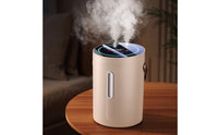 Humidifier with Twin Nozzles Quiet Humidifier with Carry Strap Portable for Desk, Bedroom, Office