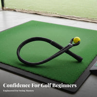 Warm-up Tool Golf Swing Training Rope Portable Golf Swing Tempo Rope Ergonomic Grip for Beginners, Youths, Home, Office