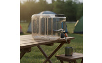 Portable Water Container with Spigot BPA Portable Water Tank with Spigot Leak-Resistant Outdoor Gear for Campers, Outdoor Enthusiasts, Travel, Home