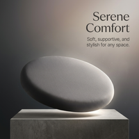 Memory Foam Floor Cushion, Round Tatami Meditation Cushion, Large Floor Pillow for Meditation, Floor Seating Pad, Living Room Floor Pillow
