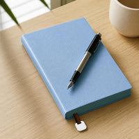 2025 Soft Leatherette Litchi Grain Notebook for Business Meetings and Notes