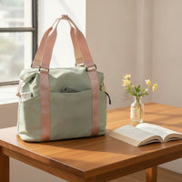 Water-Resistant Duffel Bag with Wet Compartment Spacious Travel Duffel Lightweight Duffle Bag Versatile for Weekend Trips
