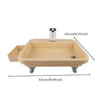Portable Hand Washing Station Camping Wash Station with Faucet Materials Outdoor Sink with Electric Water Pump for RV Owners