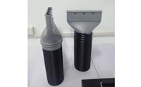 Flat-Mouth Exhaust Duct Connector Raised Rib Air Conditioning Exhaust Vent Adapter Material Air Conditioning Duct Adapter