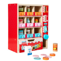 Toy Dispensing Machine with Tokens Fine Motor Skills Wooden Dispensing Machine Hands-on for Preschoolers, Kindergarten