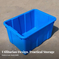 Rolling Utility Tub With casters Mobile Storage Large Capacity Multipurpose for Logistics Staff