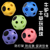 Hay Ball Toy for Cattle, Horses, Donkeys - Anti-Fighting Feeding Toy for Livestock