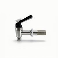 Beverage Dispenser Faucet Threaded Dispenser Tap with Lever Bucket Replacement Faucet Compact Bucket Tap Handle Leak-Proof