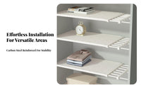 No-Drill Installation Nail-No-Drill Cabinet Rack Multi-Purpose Nail-No-Drill Storage Rack Space Saving for Homeowners, Dorm Room, Bathroom