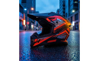 Adult Full Face Motorcycle Helmet Ventilated Full Face Motorcycle Helmet Headwear Secure Fit Safeguarding for Adults