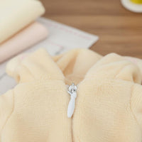 17cm Doll Outfit Cute Design Bear Doll Costume Adorable Gift Hooded Fuzzy Jumpsuit for Display