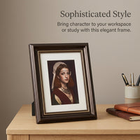 Ornate Photo Frame for Wall Hanging or Tabletop Display, Vintage European Style Picture for Home Decor, Decorative Art