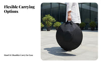 Handpan Bag Long-Lasting Material Steel Drum Bag Handpan Case Shoulder Strap Steel Drum Case Reinforced Carry