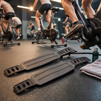 Exercise Bike Pedals with Straps Universal Exercise Bike Pedals Easy Installation Long-Lasting for Home Gym, Indoor Training