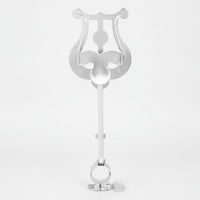 Music Clip with Instrument Clamp Lightweight Music Sheet Clip Compact Musical Accessory for Marching Band Members