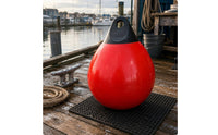 Boat Guard Ball Round Inflatable Buoyant Simple Design PVC Buoyant Lightweight Open Water Swimming Floatage