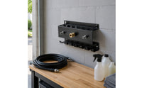 Pressure Washer Accessories Organizer Compact Pressure Washer Accessory Holder Wall Mount Wand Holder Space-Saving Metal