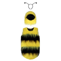 Little Bee Outfit Costume Hooded Design Children's Outfit Role-Play Fun Cosplay Suit for Little Ones, Halloween, Parties, School Plays