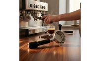 Easy to Clean 58mm Bottomless Portafilter Detachable Double Ear Espresso Handle for Baristas