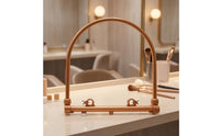 Circular Holder Holders Head Spa Tube Assembly Bottom Outlet U-Shaped Upper Tube Side-End Fittings Plumbing Fitting